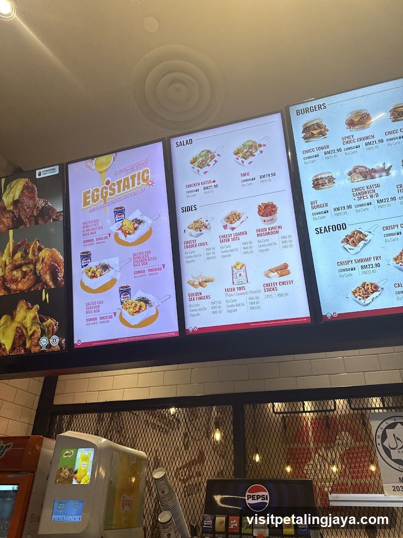 Fast Food Menu