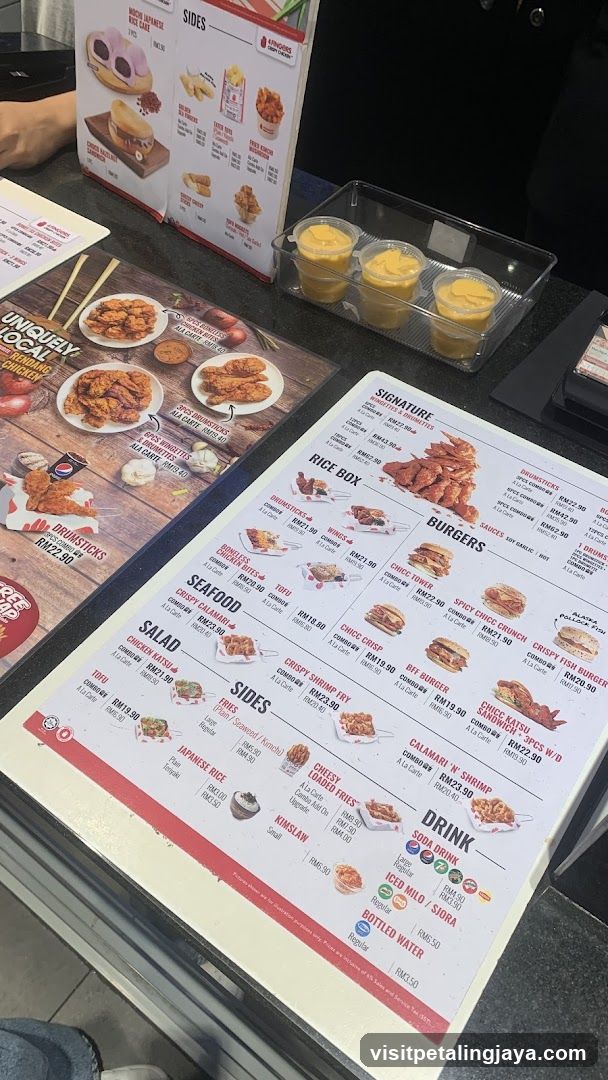 4FINGERS CRISPY CHICKEN Menu