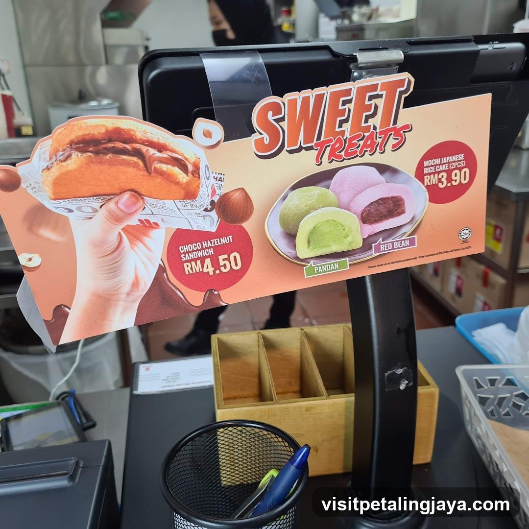 Sweet Treats Menu