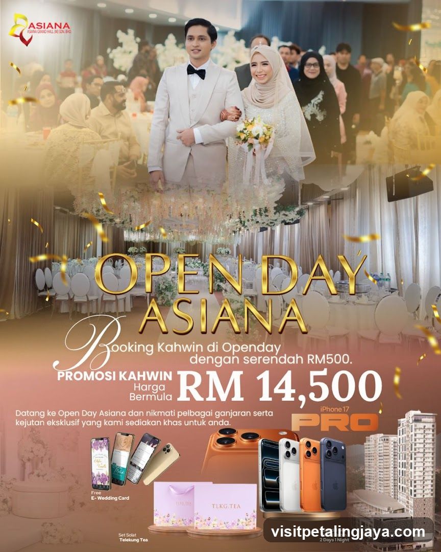 Asiana Grand Hall Open Day Promotion