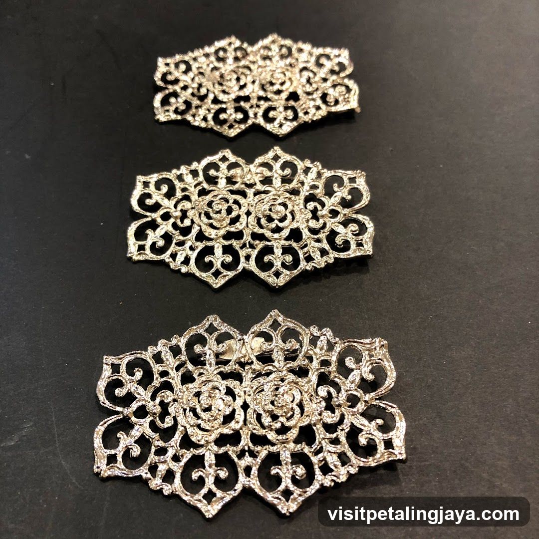 Ornate Hair Clips