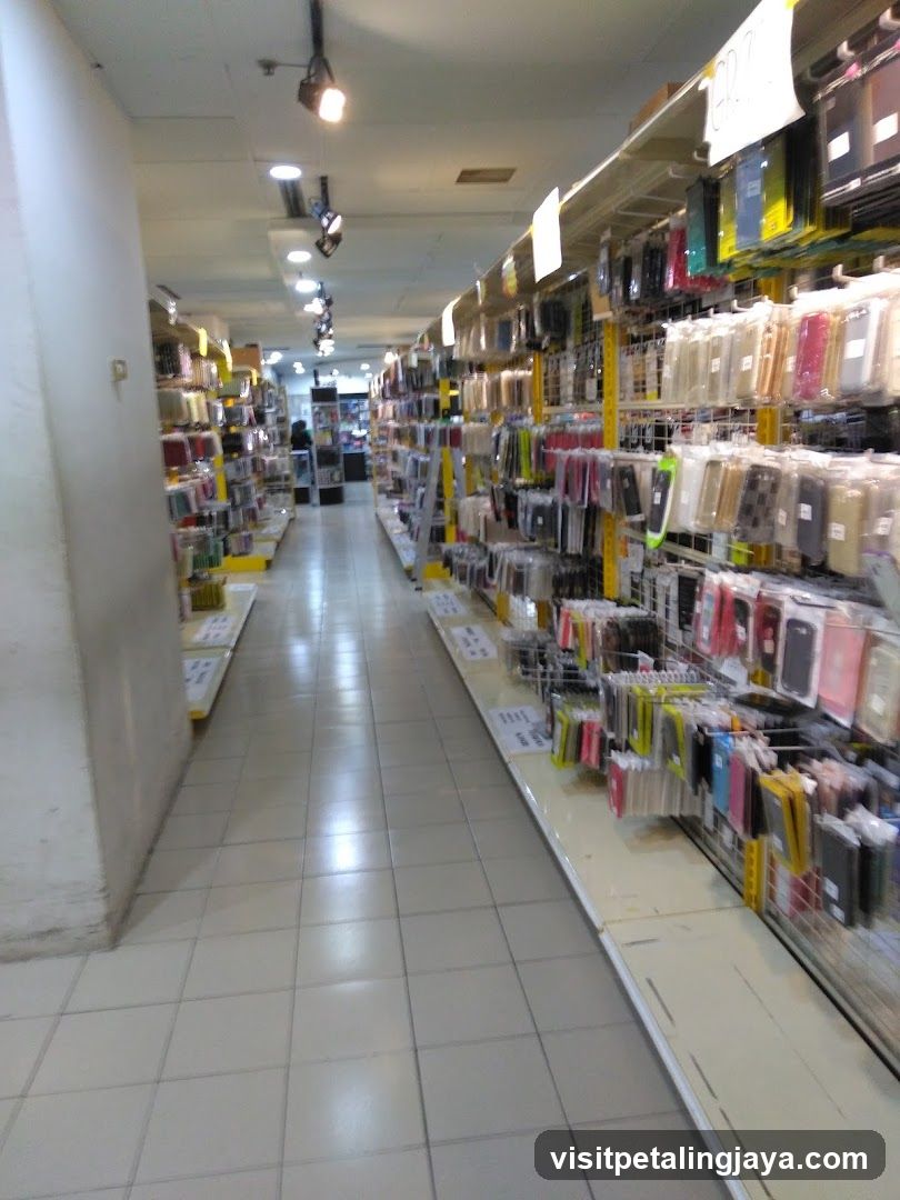 Aisle of Phone Cases