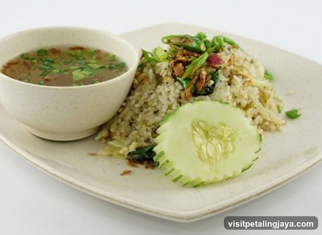 Fried Rice with Soup
