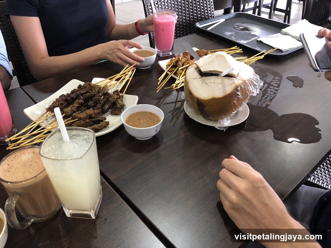 Satay and Drinks