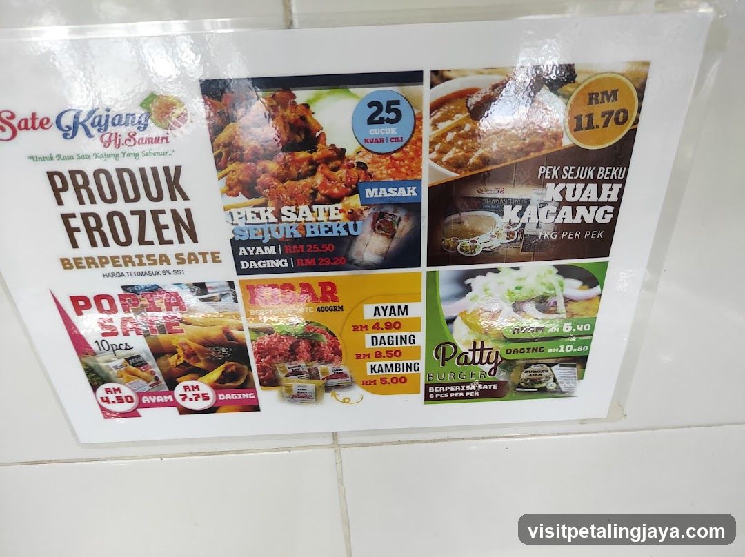 Sate Kajang Hj. Samuri Frozen Products