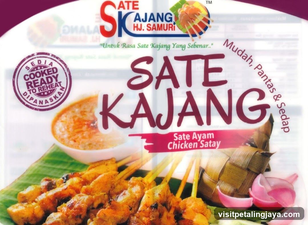 Sate Kajang Chicken Satay Packaging