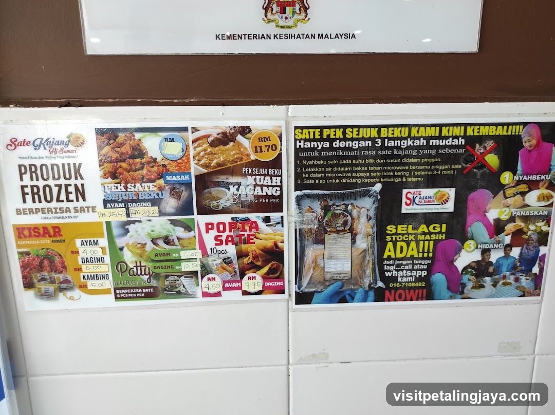 Frozen Sate Kajang Promotion