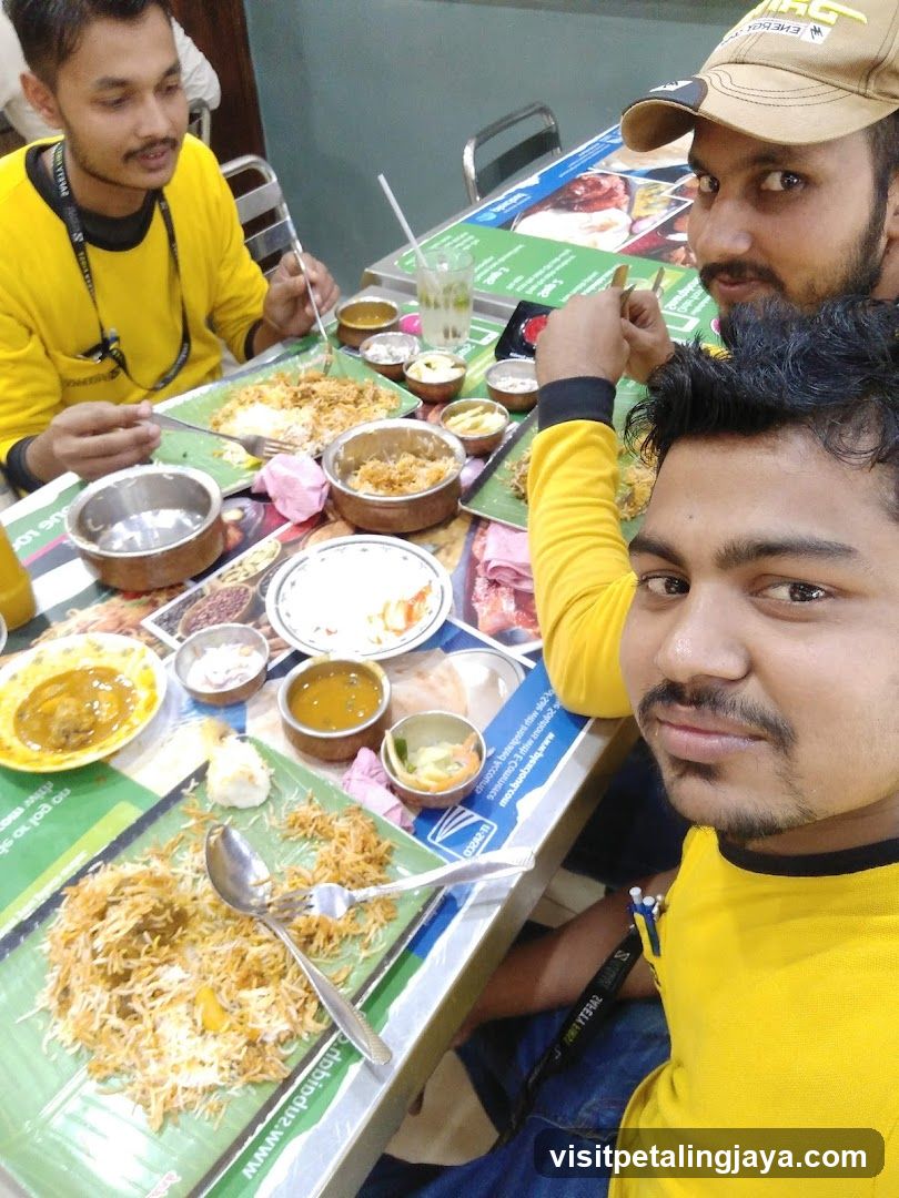 Friends Enjoying a Meal