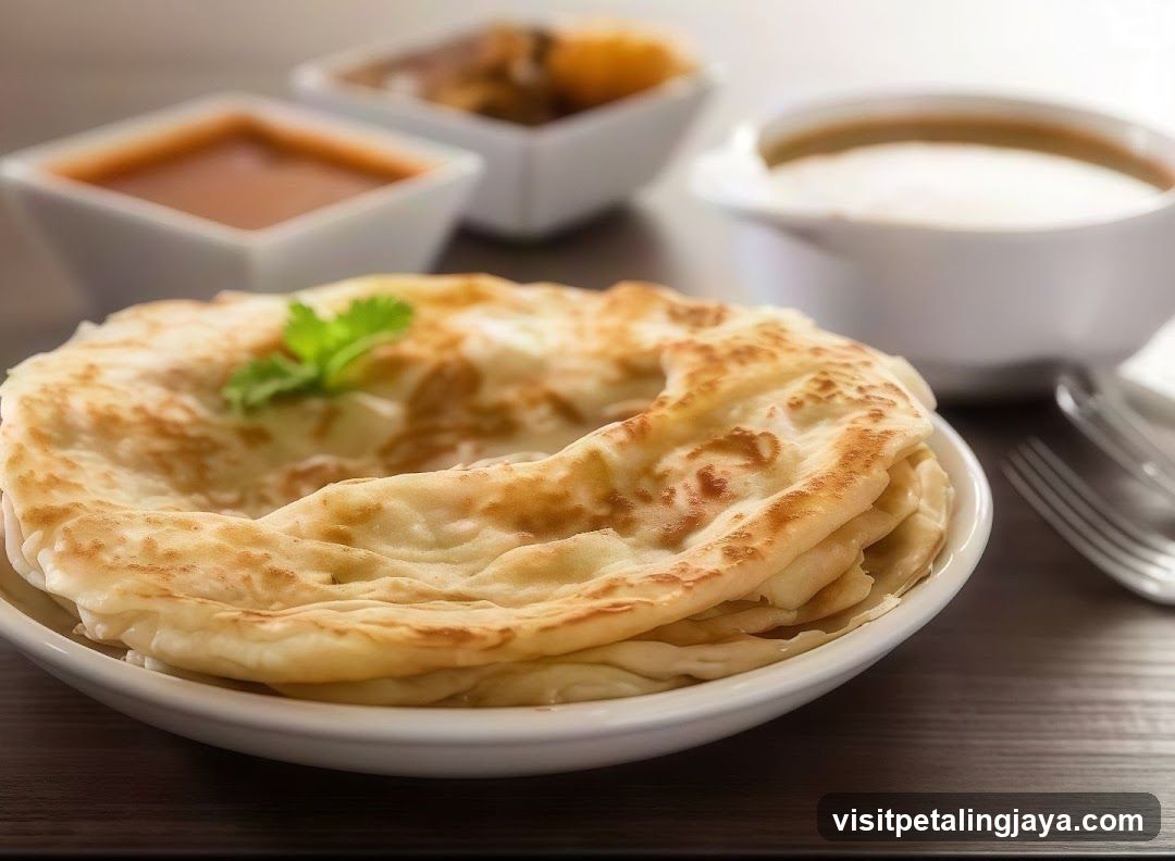 Roti Canai with Curries