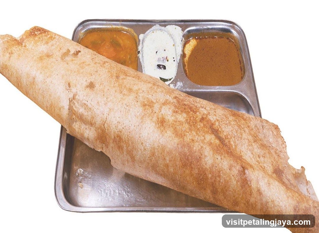 Dosa with Accompaniments