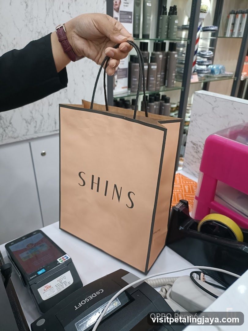 Shopping Bag with Brand Name