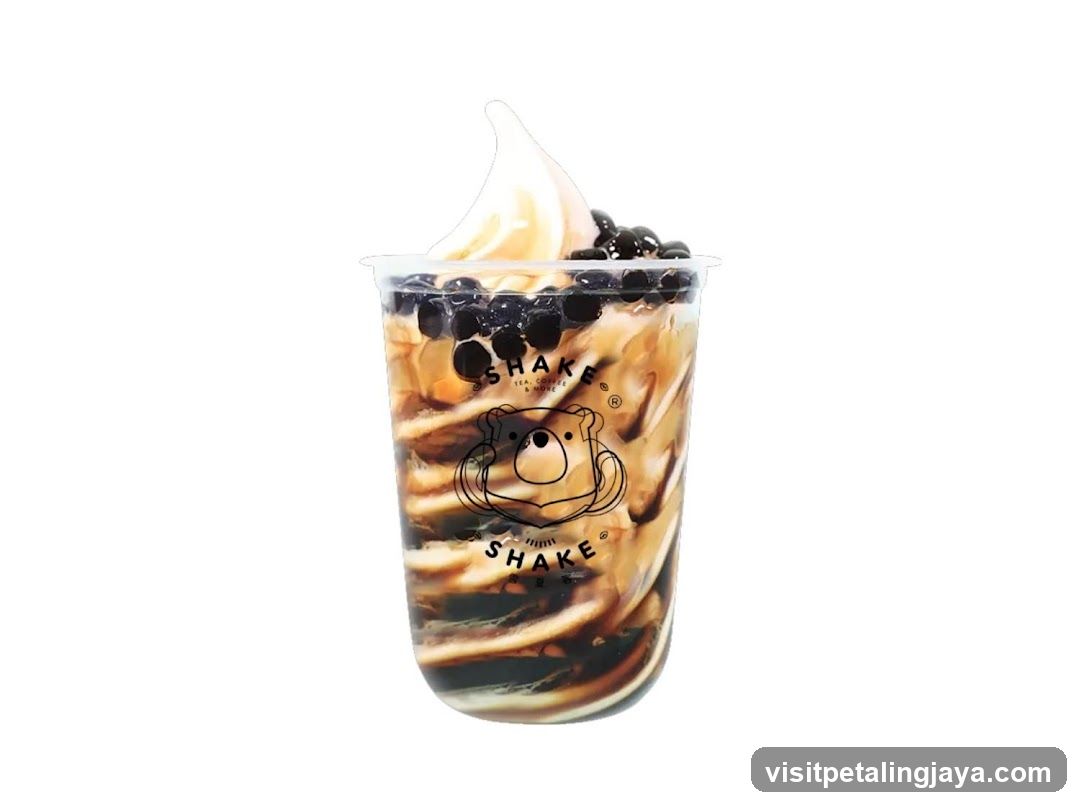 Brown Sugar Boba Soft Serve