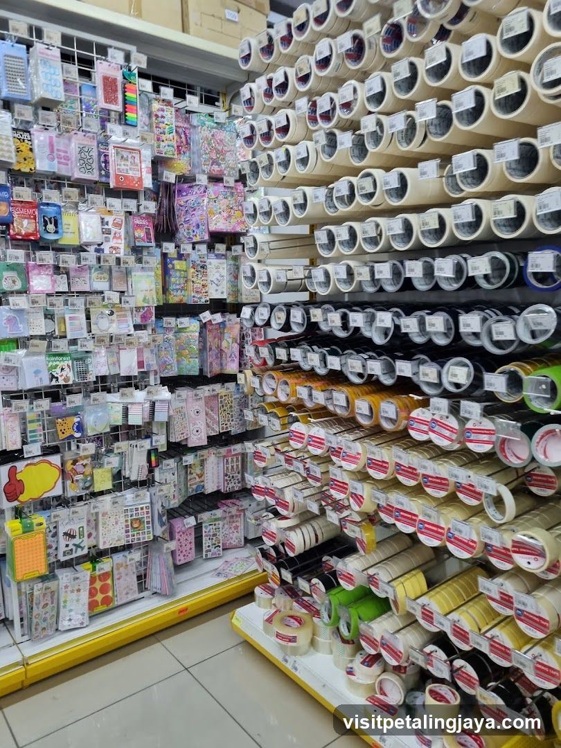 Stationery and Tape Aisles