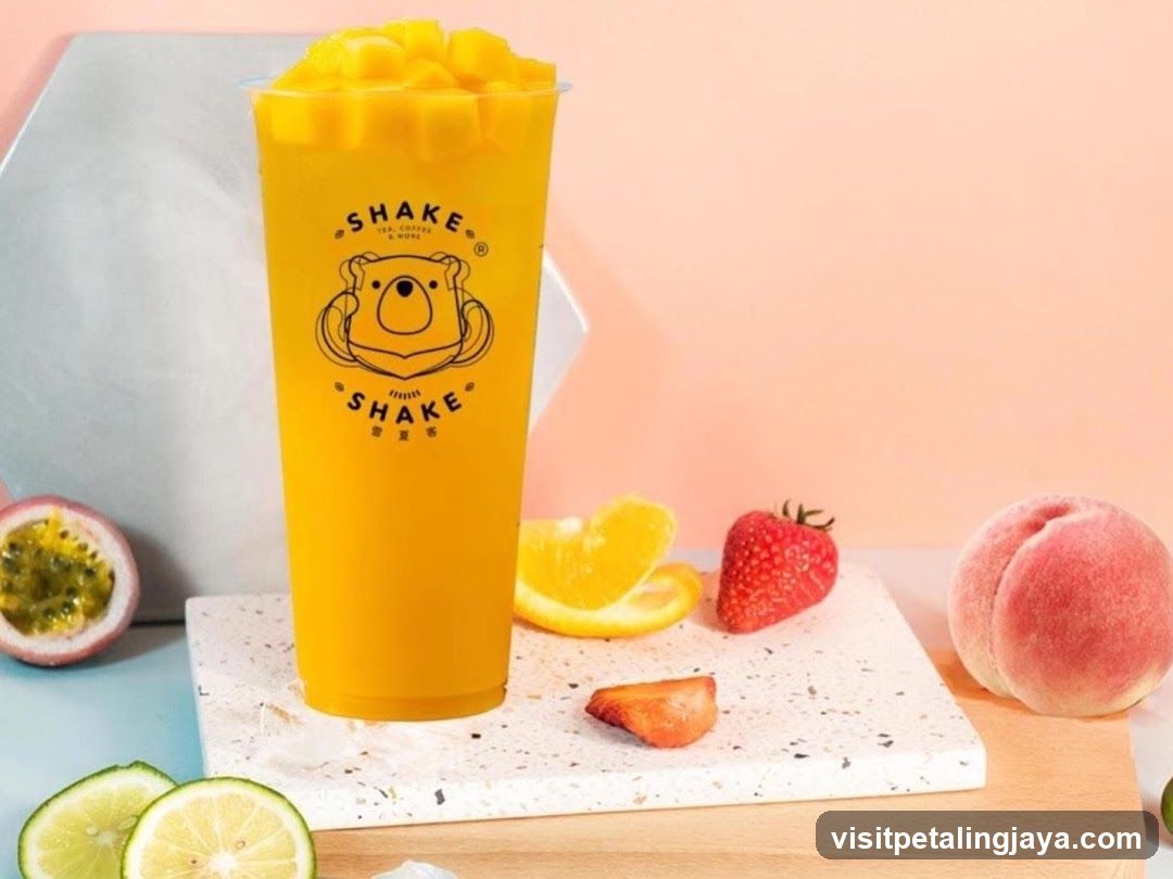 Mango Drink with Fruits