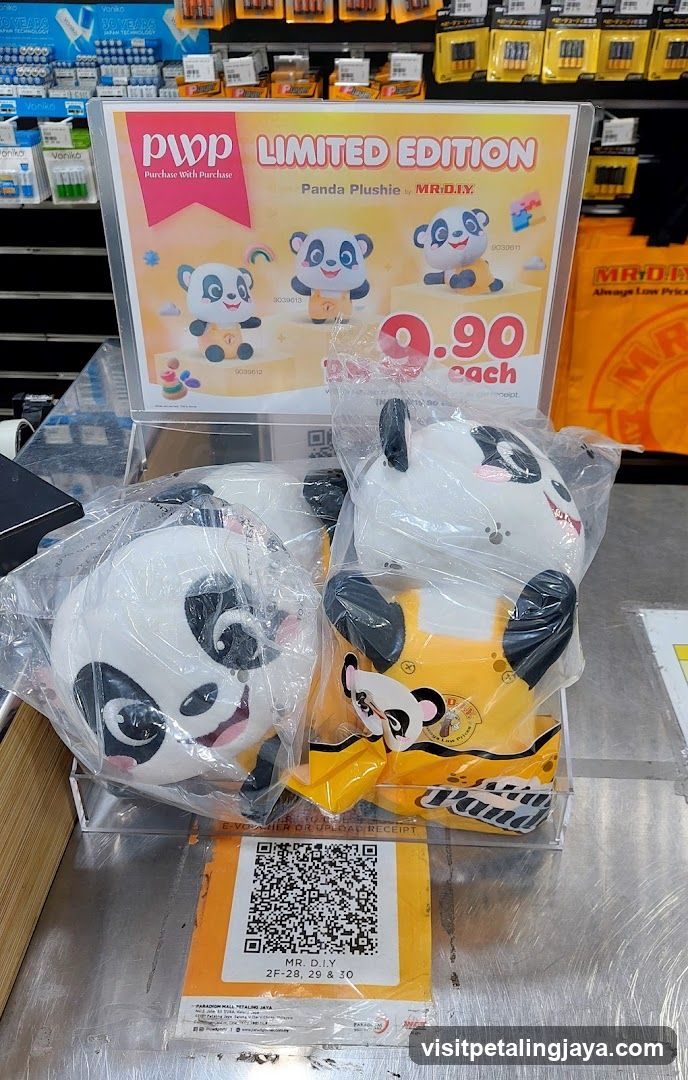 Panda Plushie Promotion