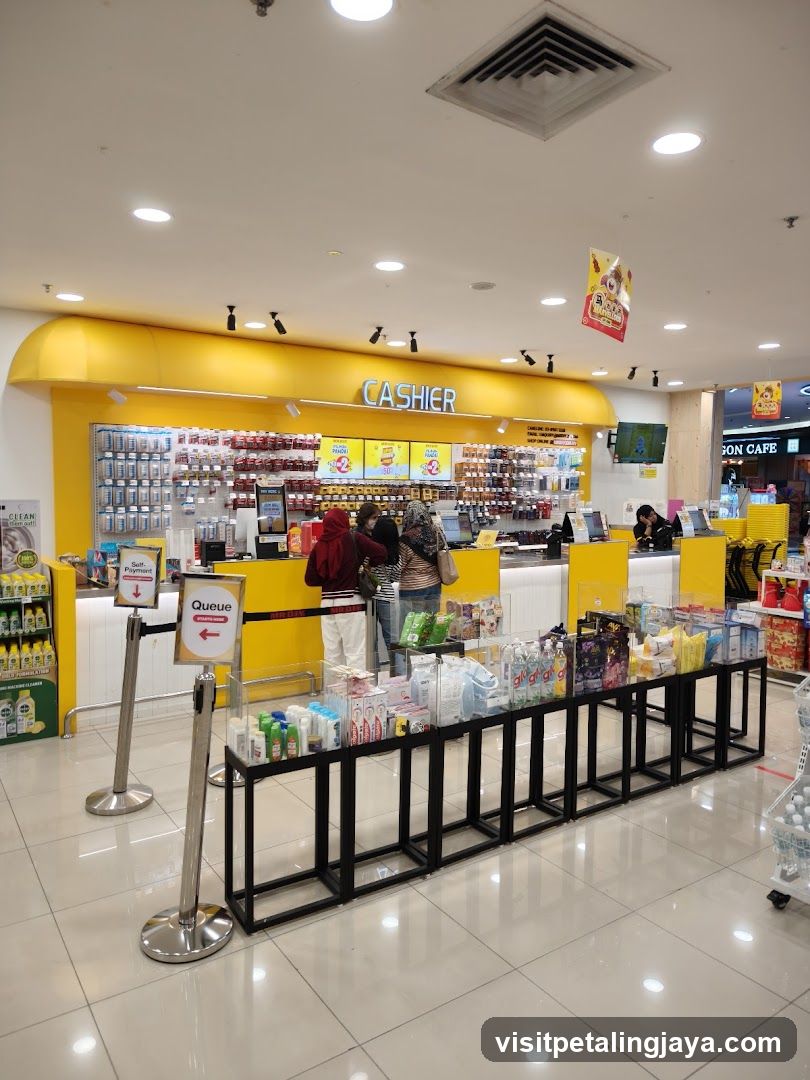 Storefront Cashier Area