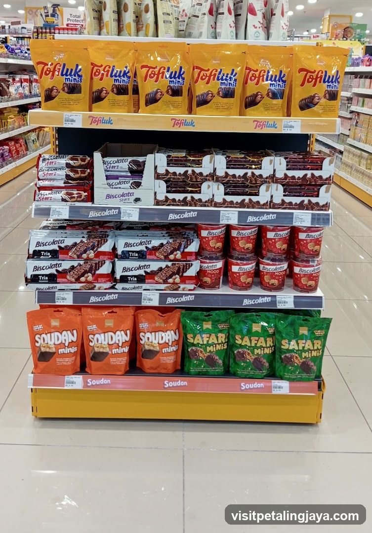 Assortment of Biscuits and Snacks