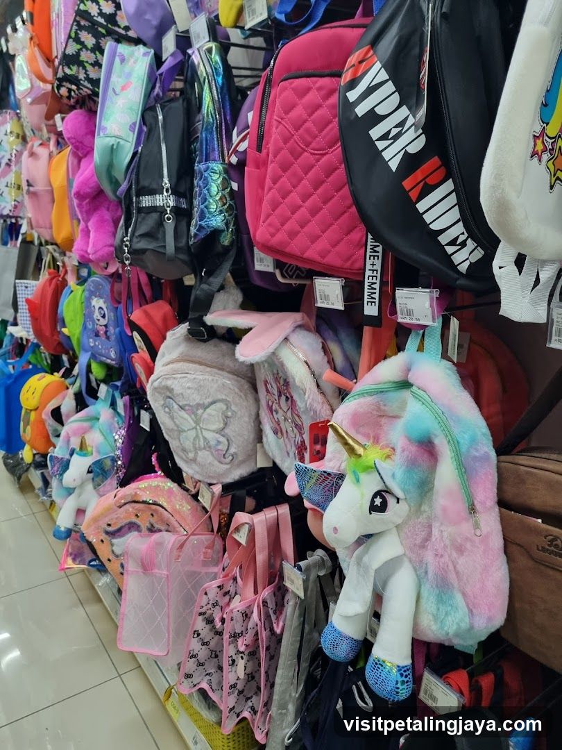 Assortment of Backpacks and Bags