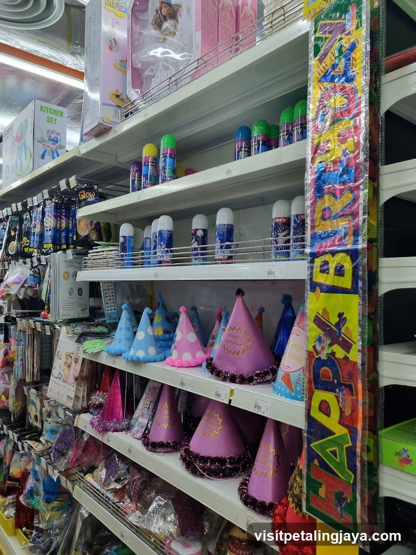 Party Supplies Aisle