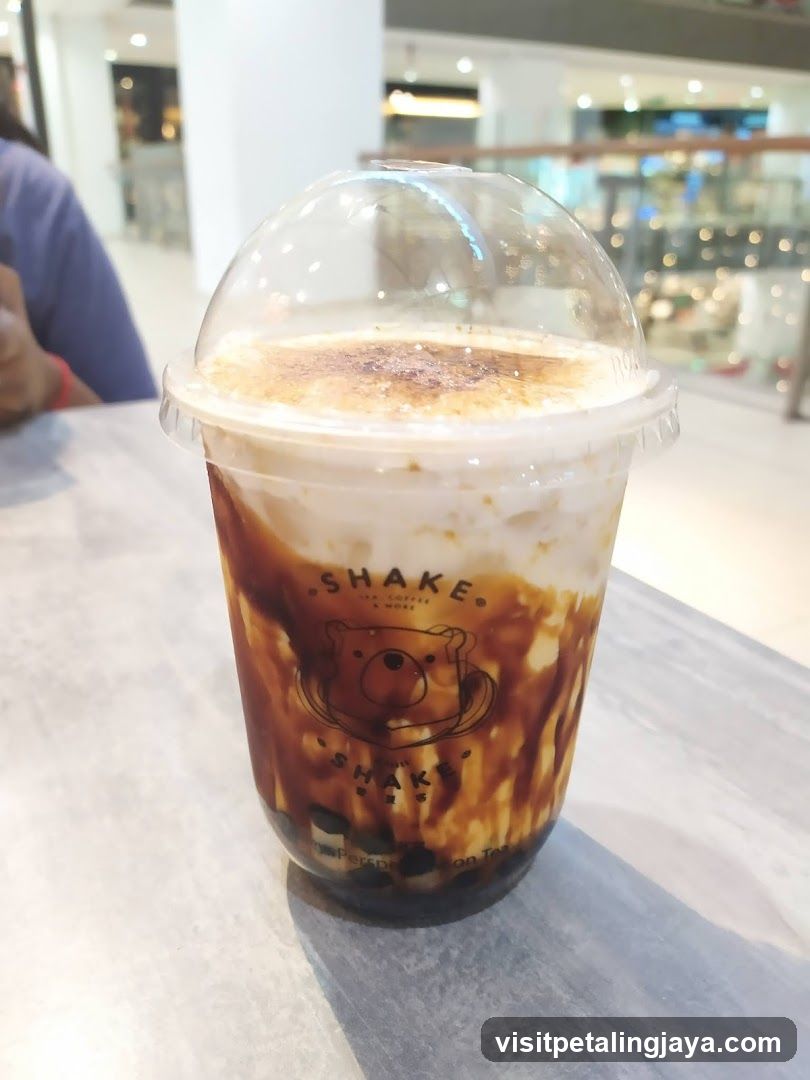 Brown Sugar Boba Drink