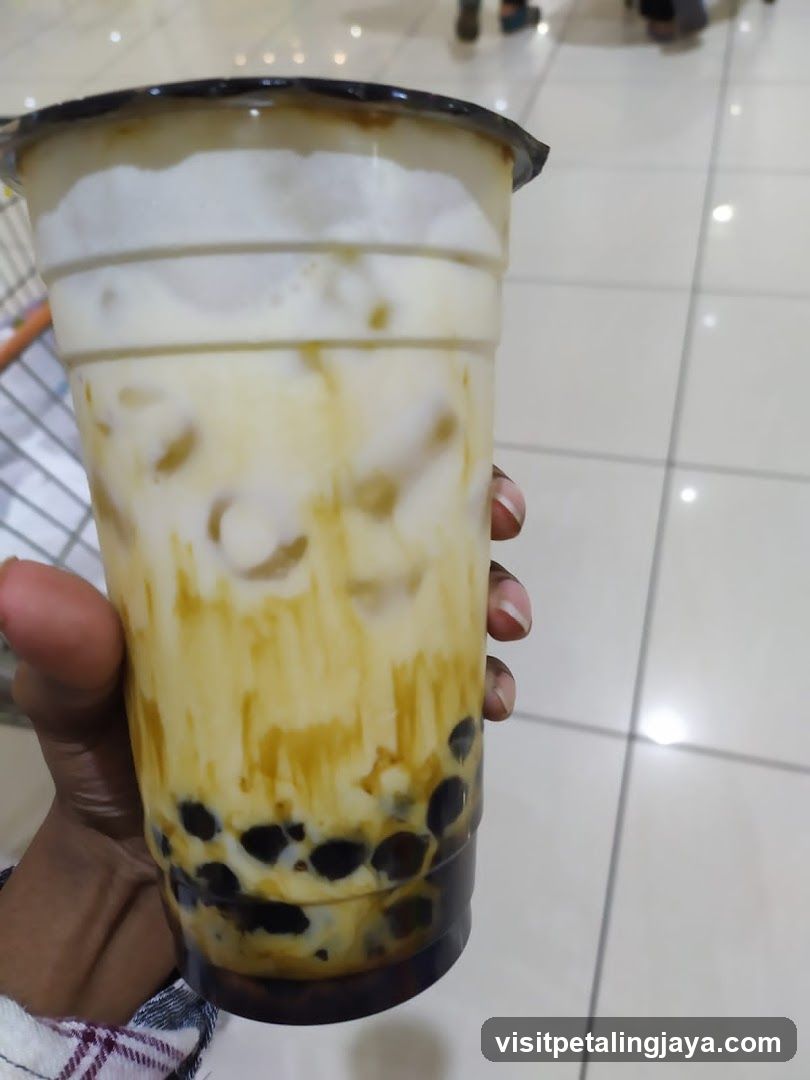 Brown Sugar Boba Milk Tea