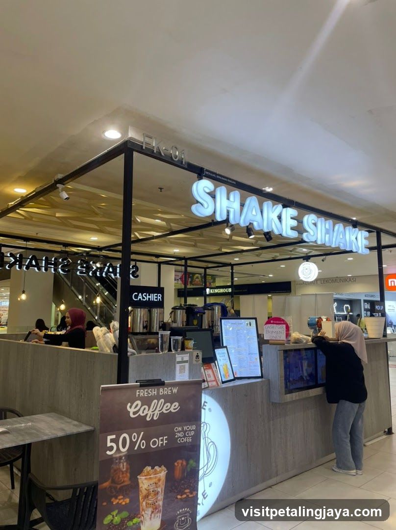 Shake Shake Paradigm Mall JB