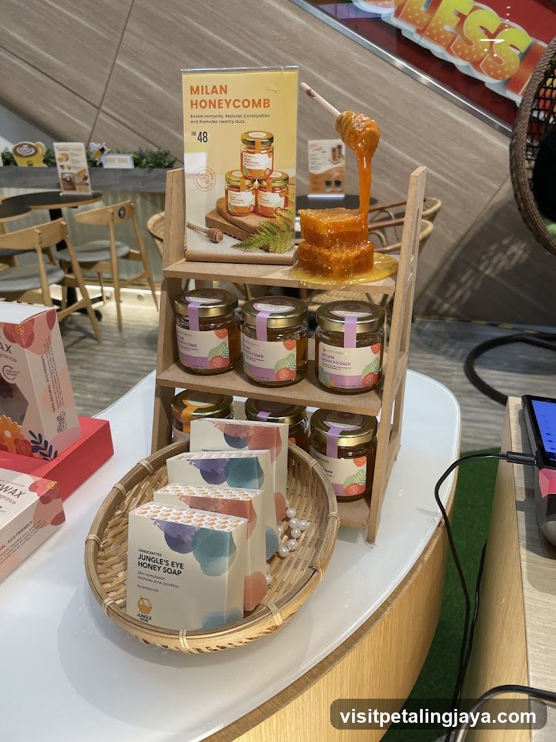 Honey and Soap Display