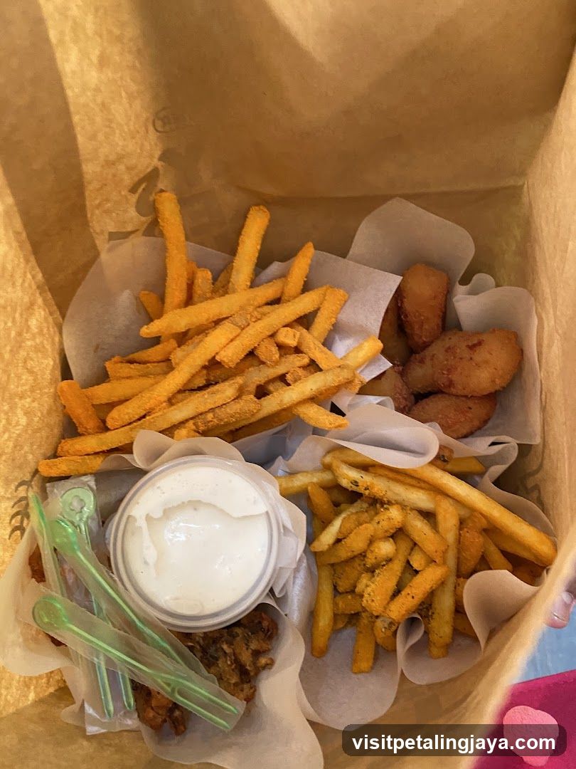 Fast Food Takeout Bag