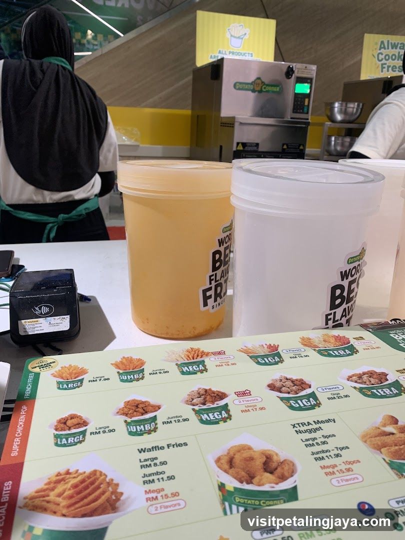 Potato Corner Menu