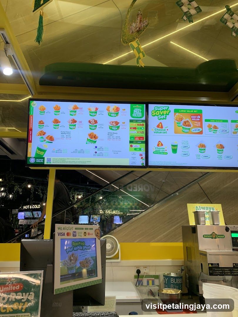 Potato Corner Menu