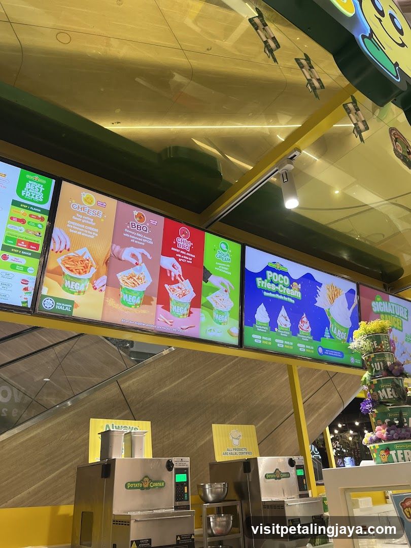 Potato Corner Menu