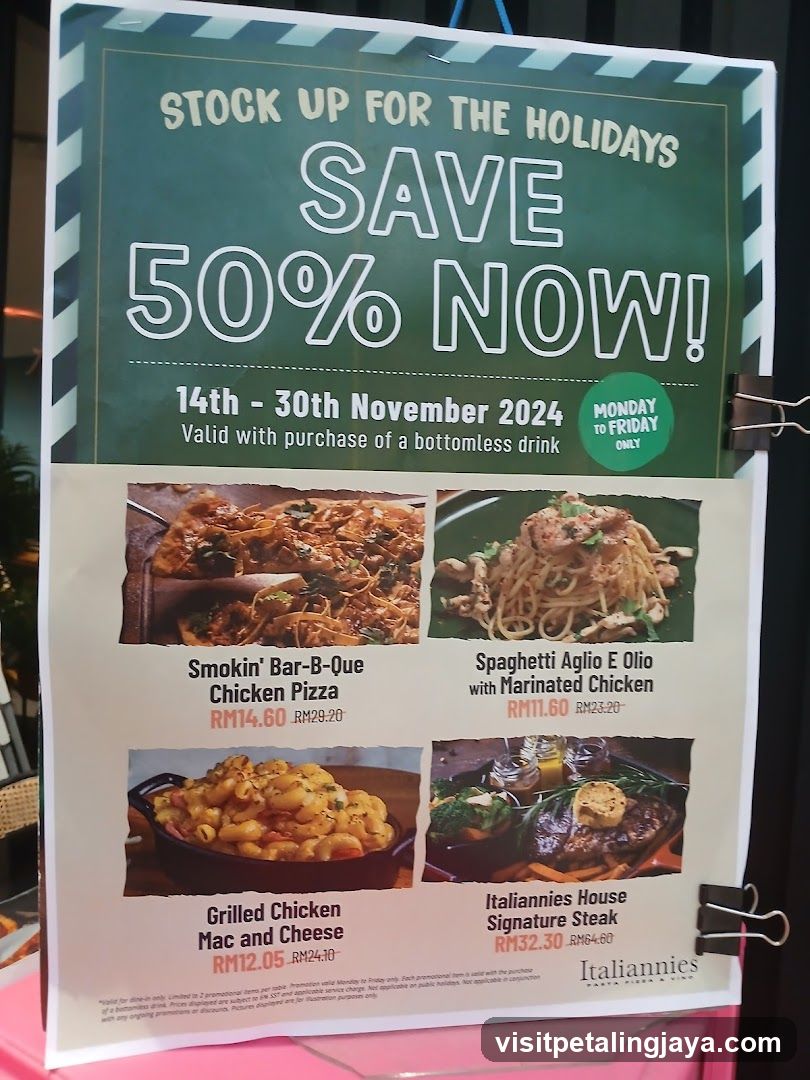 Holiday Savings Promotion