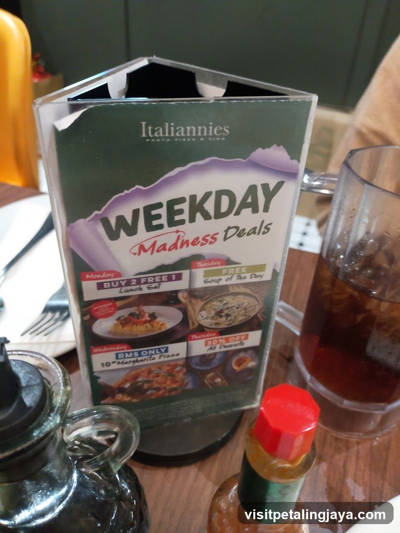 Weekday Madness Deals