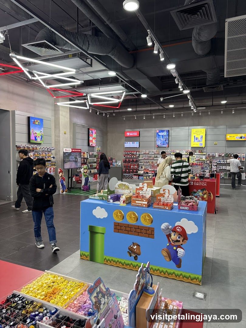 Video Game Store Interior