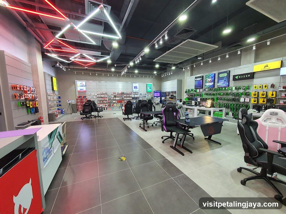 Gaming Store Interior