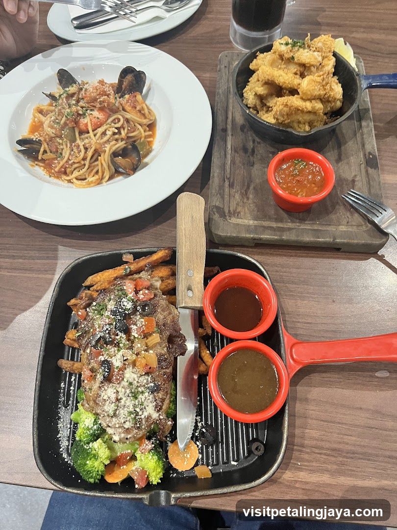 Steak and Seafood Dinner