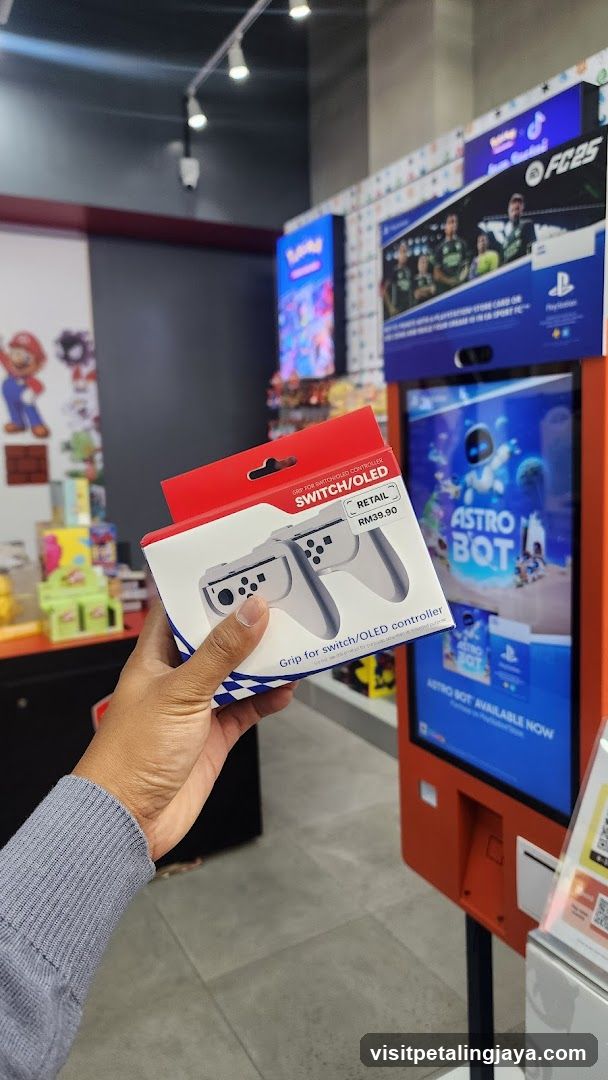 Grip for Nintendo Switch/OLED Controller