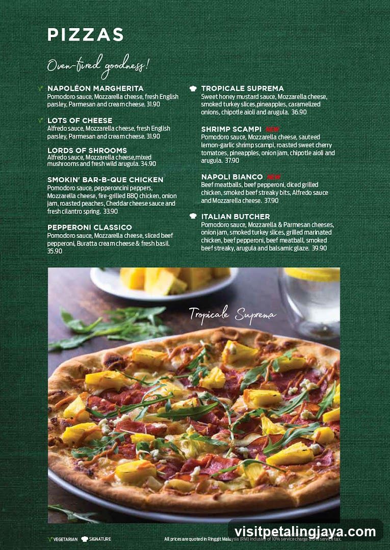 PIZZAS