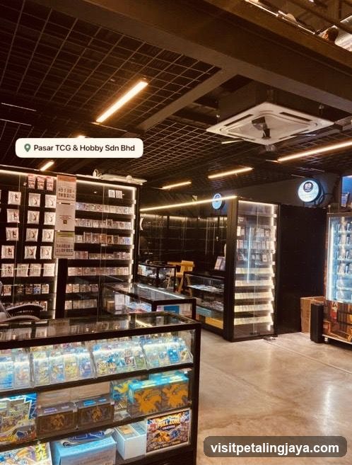 Trading Card Store Interior