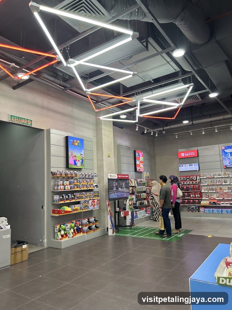 Video Game Store Interior