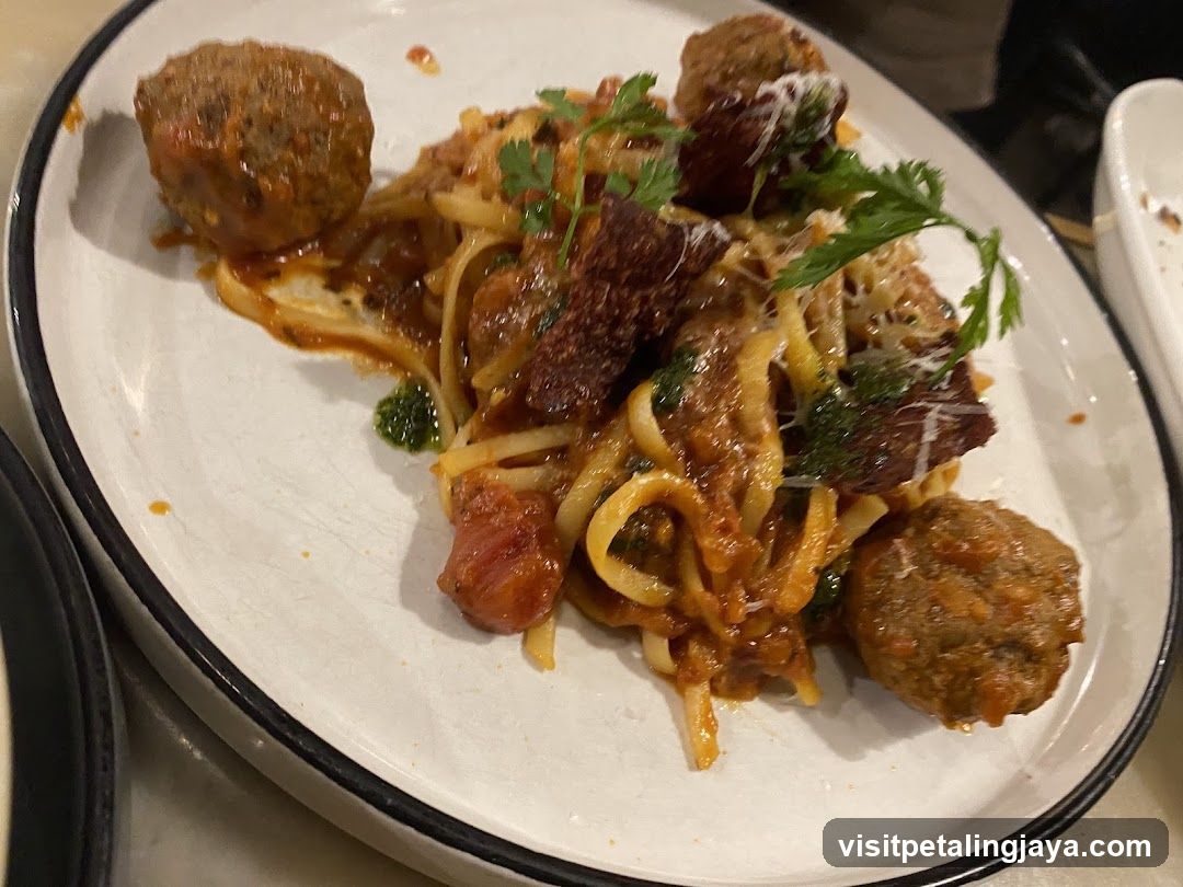 Meatballs with Pasta
