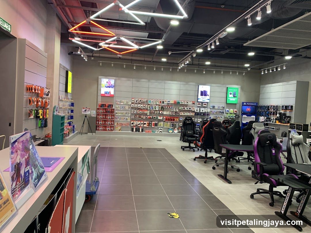 Gaming Store Interior