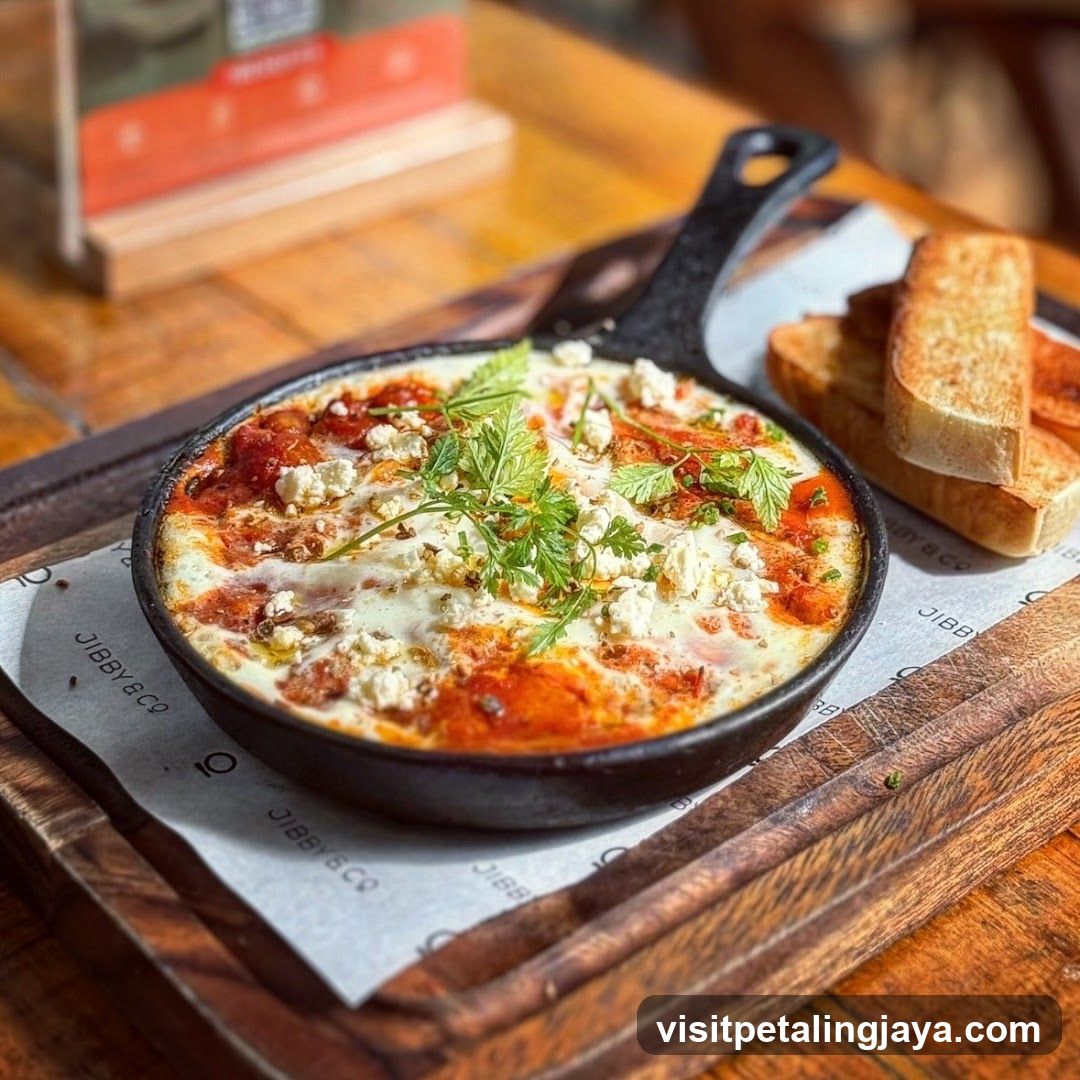 Shakshuka with Feta and Toast