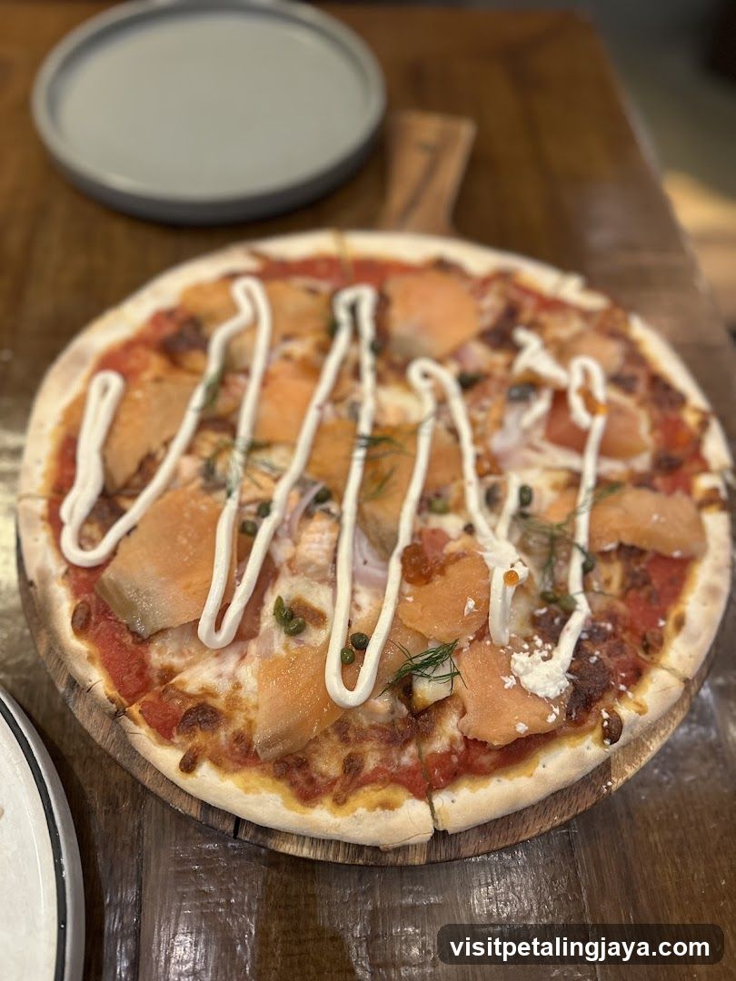 Salmon Pizza