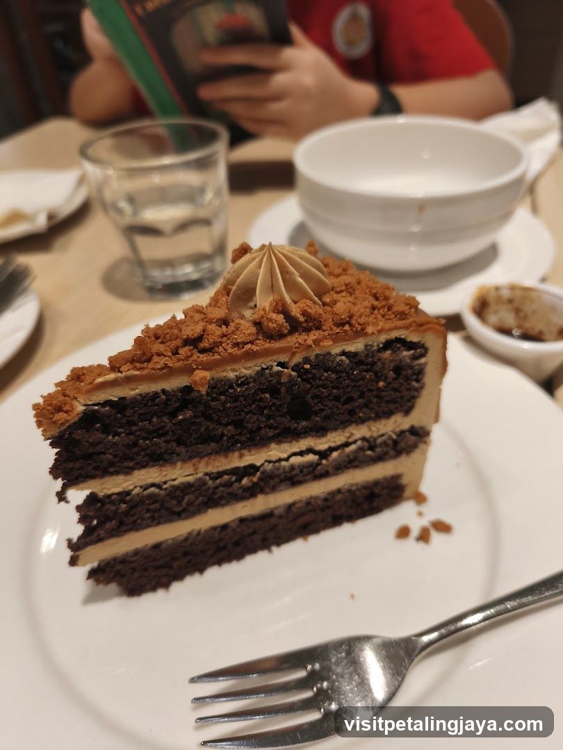 Slice of Chocolate Cake