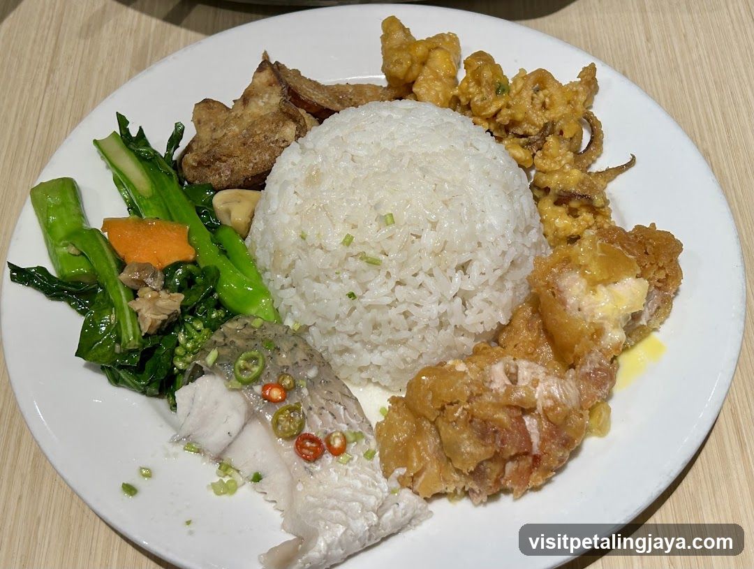 Plate of food