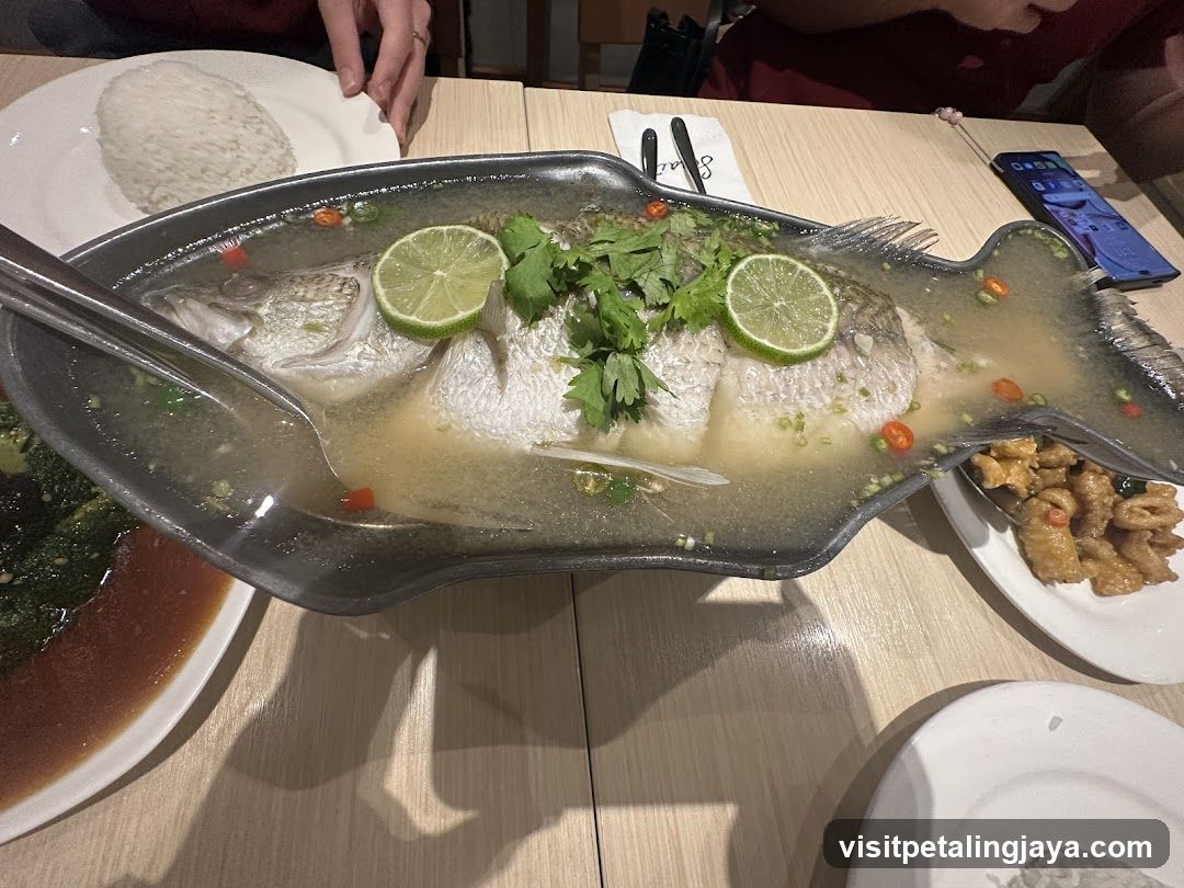 Steamed Fish with Lime and Chili