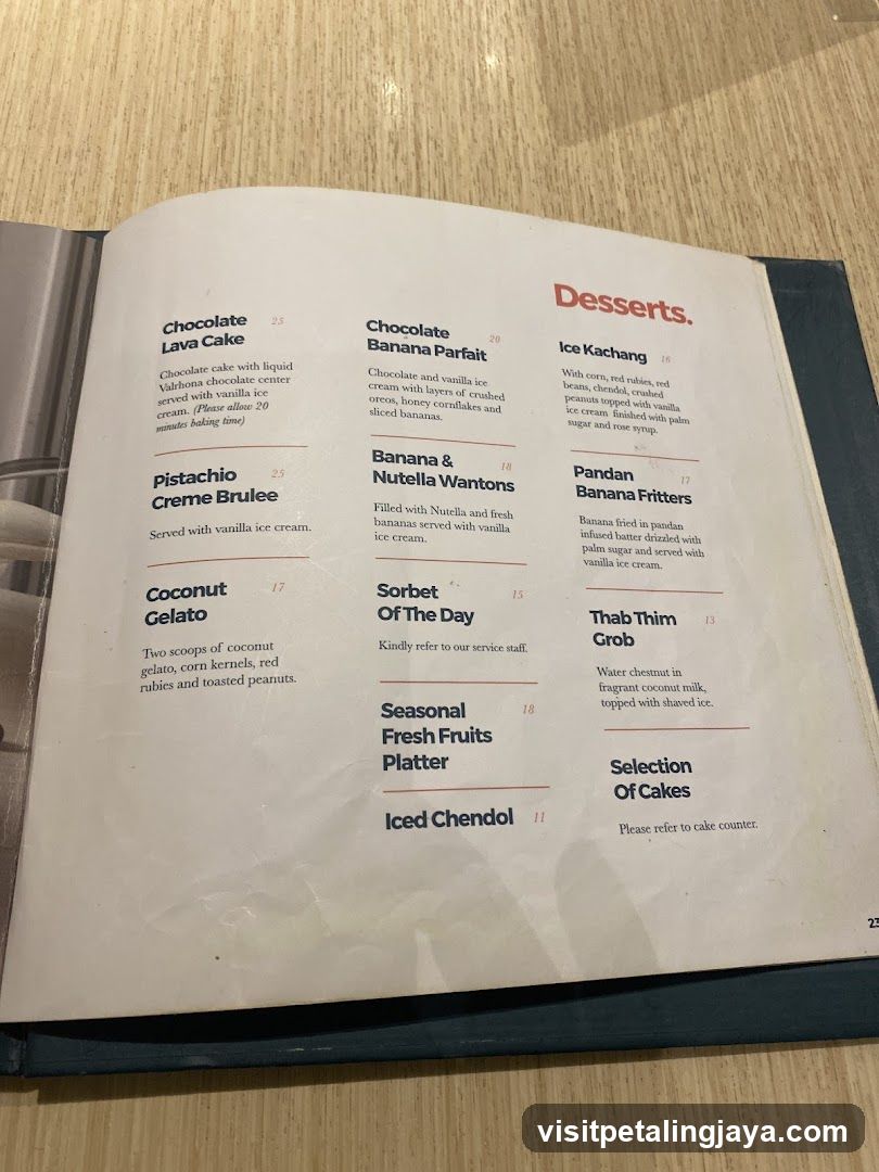 Desserts