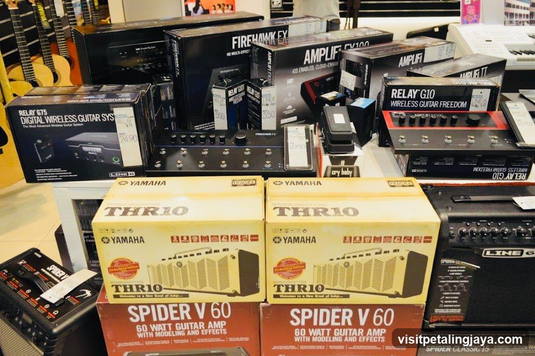 Musical Equipment Display