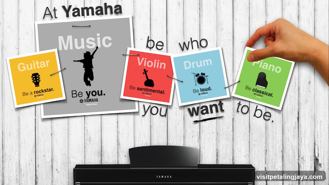 Yamaha Musical Instruments Advertisement
